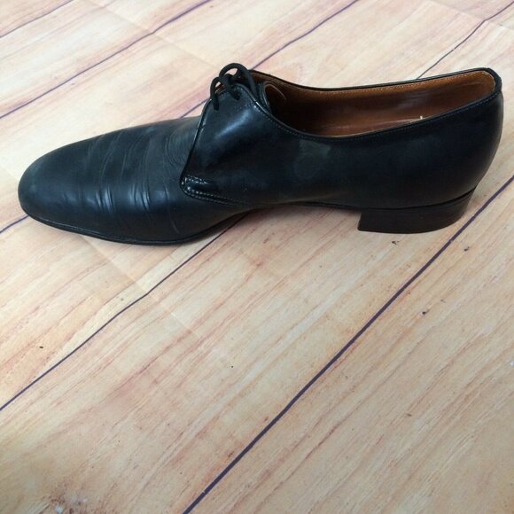 1 shoe Alan McAfee London Made In England Men Black Size 10 E Single Shoe Right - Picture 3 of 8